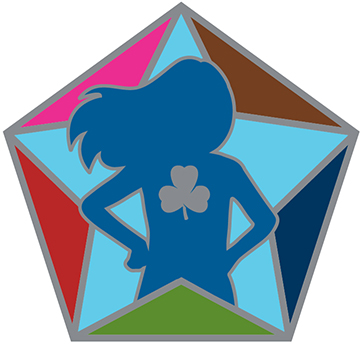 girl guides of canada clipart trefoil